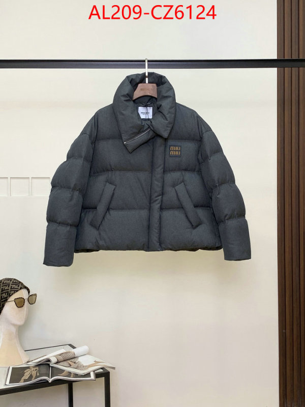 Down jacket Women-Miu Miu replica 2024 perfect luxury ID: CZ6124 $: 209USD