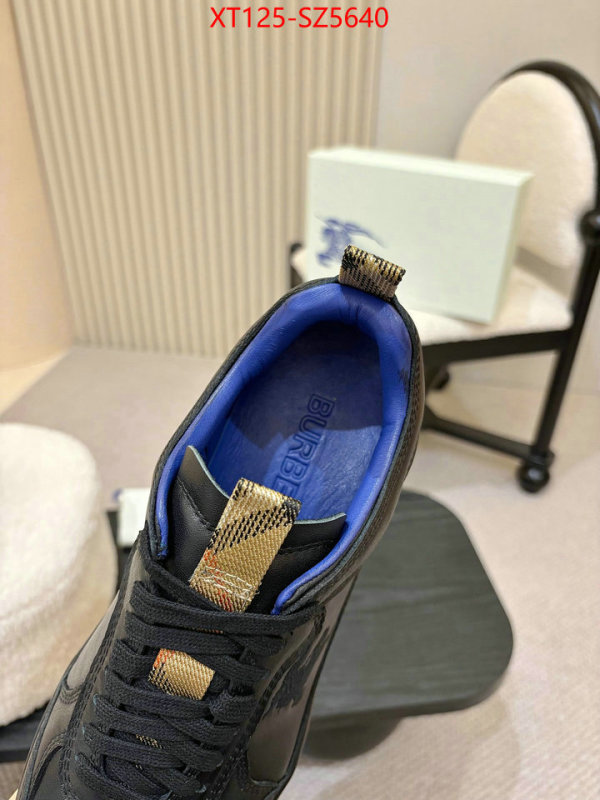 Men Shoes-Burberry 2024 aaaaa replica customize ID: SZ5641 $: 125USD