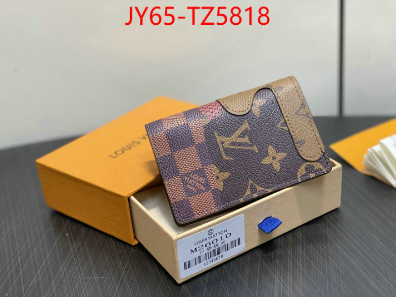 LV Bags(TOP)-Wallet sell online luxury designer ID: TZ5818 $: 65USD,