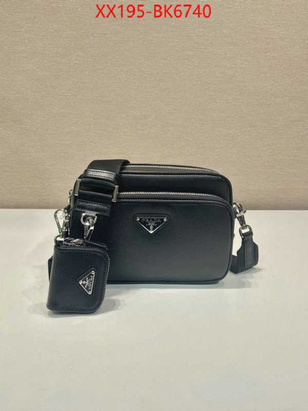 Prada Bags(TOP)-Crossbody- aaaaa+ replica designer ID: BK6740 $: 195USD,