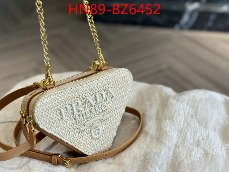 Prada Bags(4A)-Crossbody- top 1:1 replica ID: BZ6452 $: 89USD,
