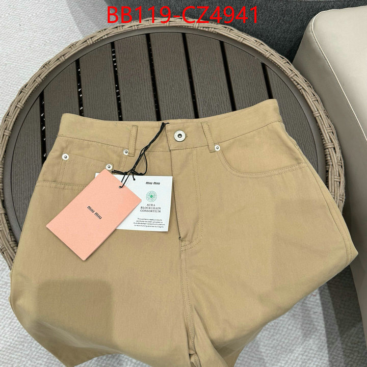 Clothing-MIU MIU best like ID: CZ4941 $: 119USD