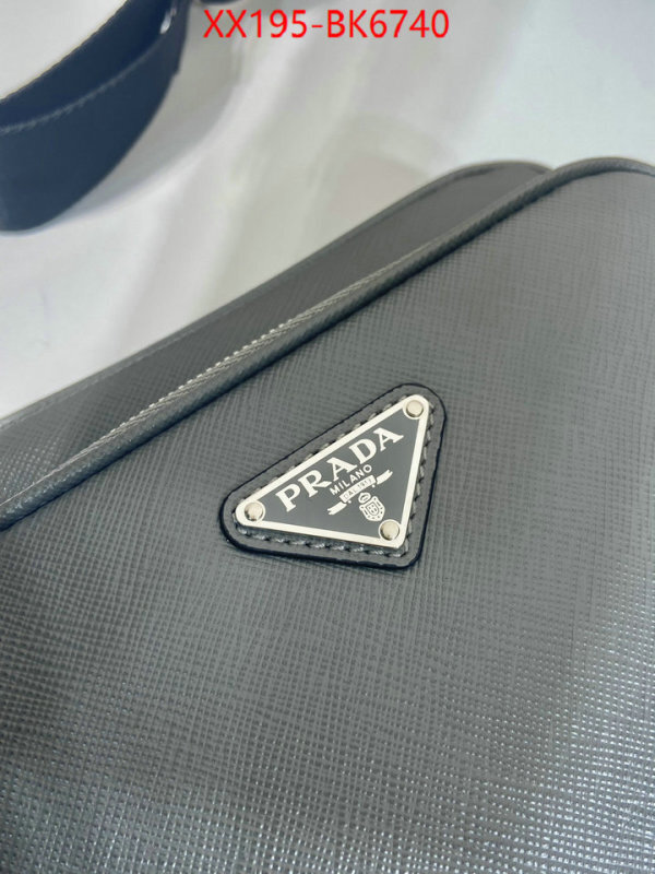 Prada Bags(TOP)-Crossbody- aaaaa+ replica designer ID: BK6740 $: 195USD,