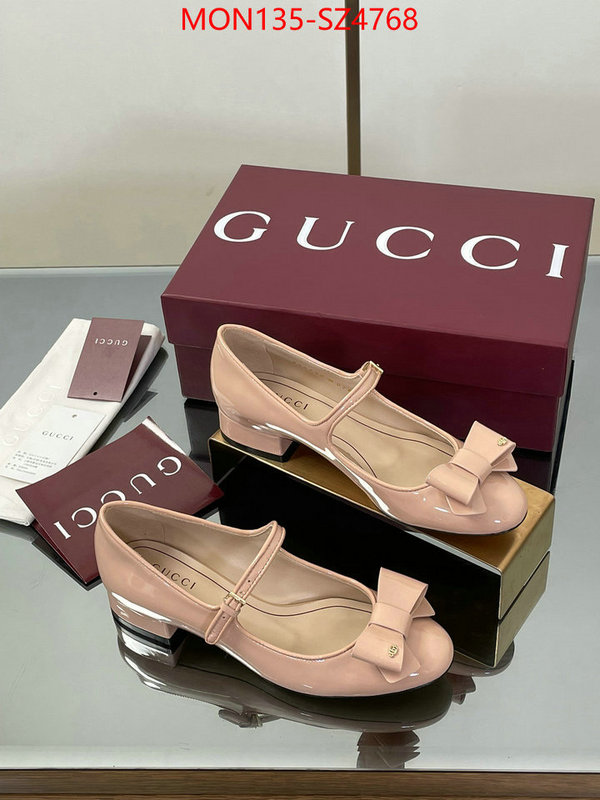 Women Shoes-Gucci new designer replica ID: SZ4768 $: 135USD