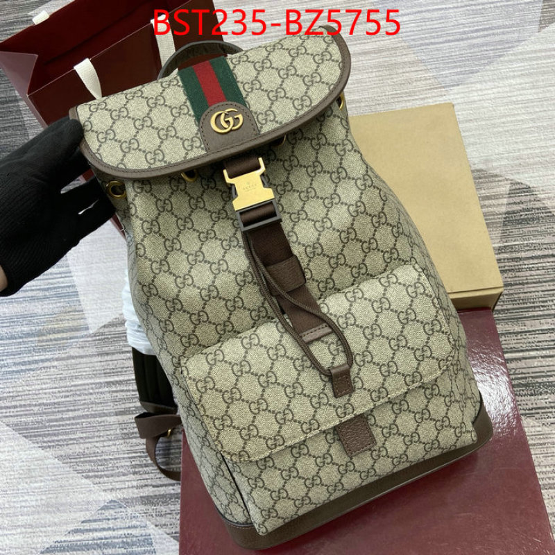 Gucci Bags(TOP)-Backpack- fashion designer ID: BZ5755 $: 235USD,