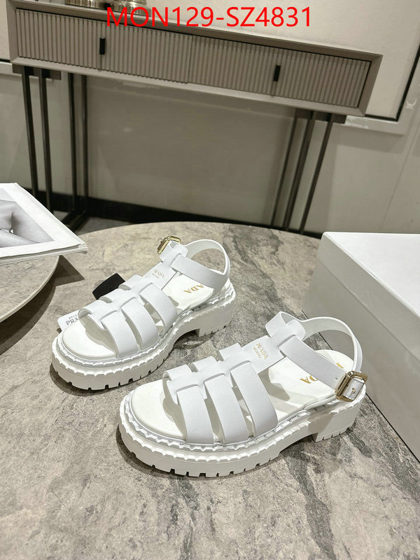 Women Shoes-Prada highest quality replica ID: SZ4831 $: 129USD