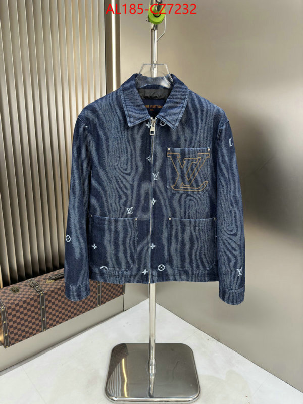 Down jacket Men-LV how to buy replica shop ID: CZ7232 $: 185USD