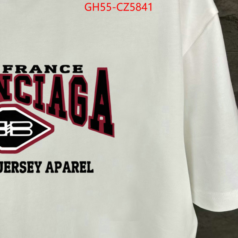 Clothing-Balenciaga best quality replica ID: CZ5841 $: 55USD