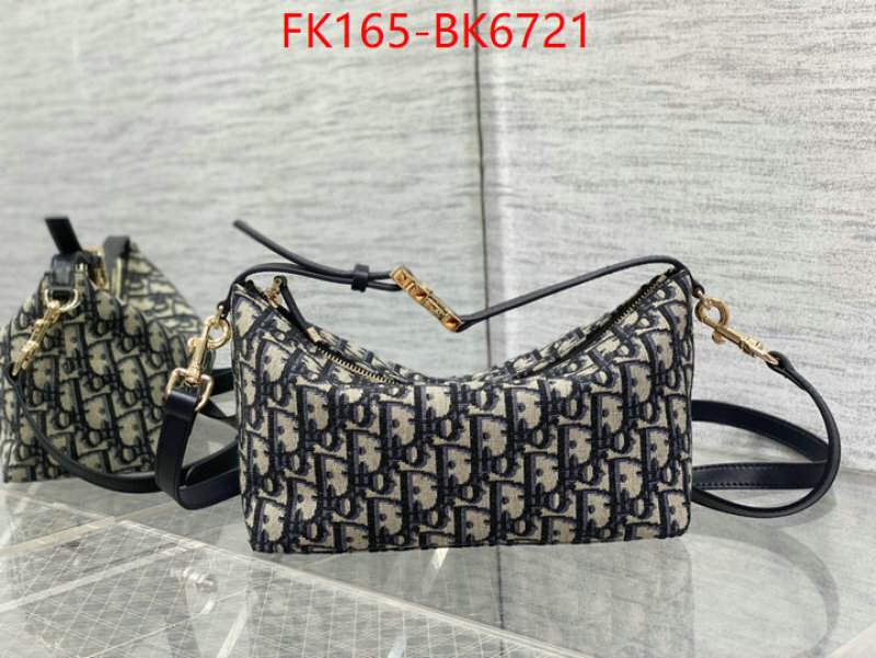 Dior Bags(TOP)-Crossbody- where could you find a great quality designer ID: BK6721 $: 165USD,