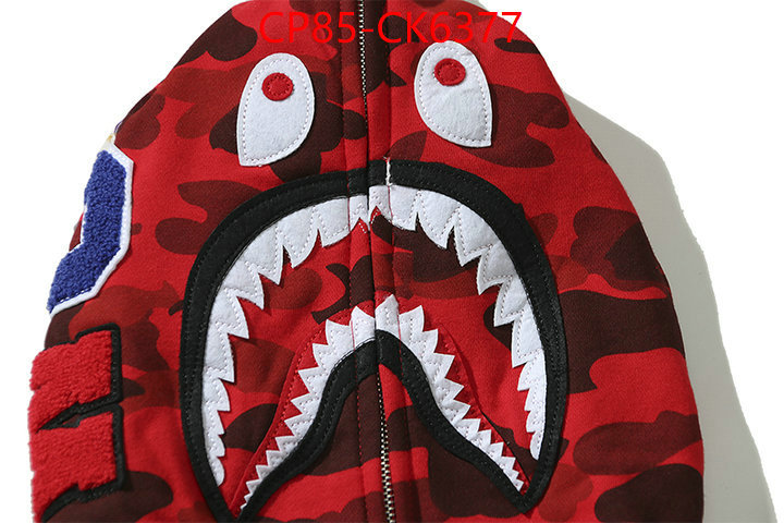 Clothing-BAPE the best quality replica ID: CK6377 $: 85USD