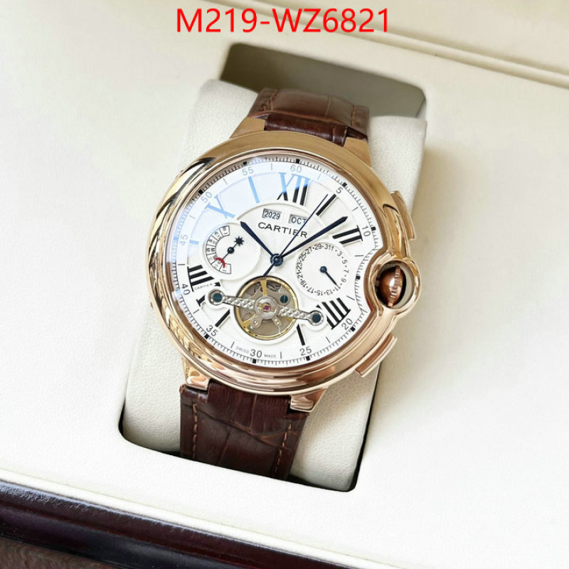 Watch(TOP)-Cartier we curate the best ID: WZ6821 $: 219USD