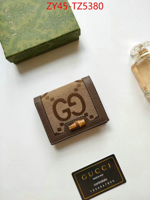 Gucci Bags(4A)-Wallet- only sell high-quality ID: TZ5380 $: 45USD,