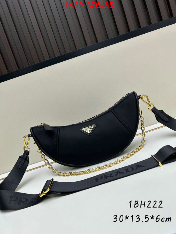 Prada Bags(4A)-Crossbody- unsurpassed quality ID: BZ6455 $: 89USD,