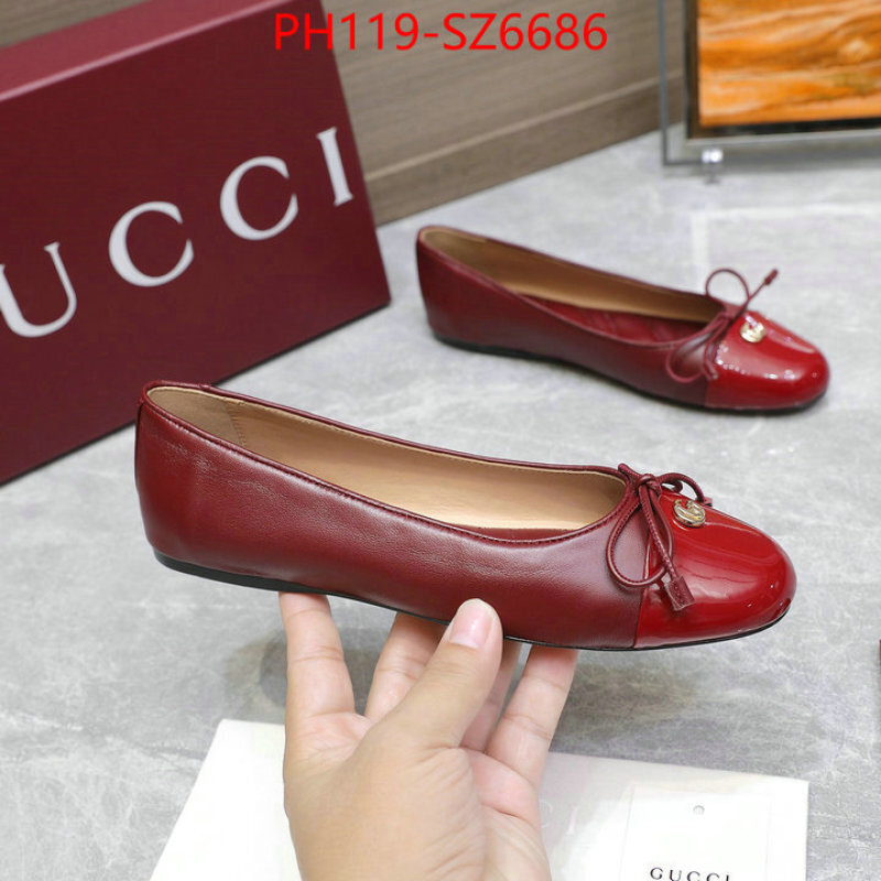 Women Shoes-Gucci online shop ID: SZ6686 $: 119USD