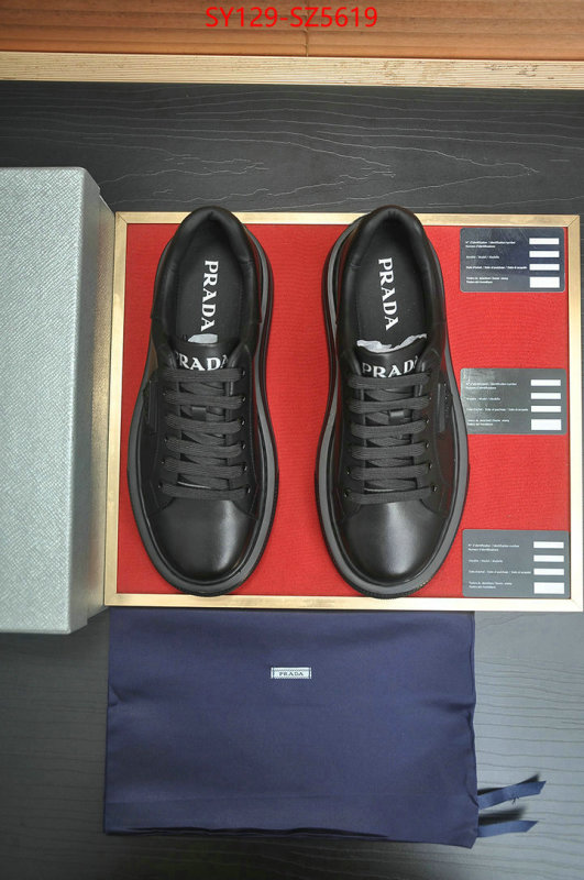 Men shoes-Prada fashion replica ID: SZ5619 $: 129USD