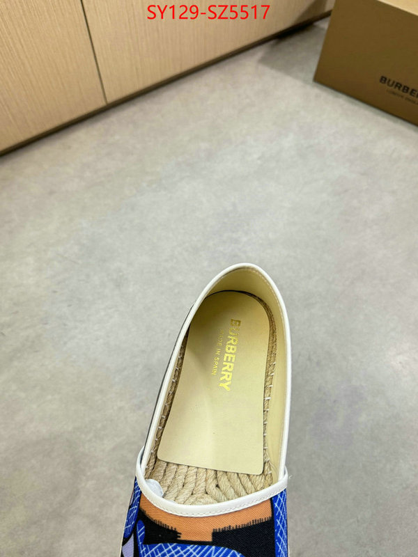 Men Shoes-Burberry aaaaa class replica ID: SZ5517 $: 129USD