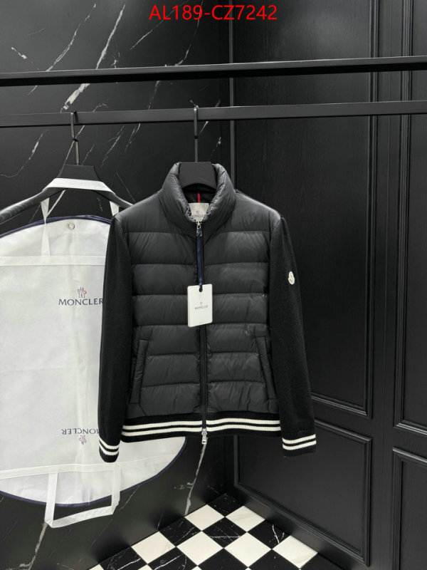 Down jacket Men-Moncler the best designer ID: CZ7242 $: 189USD