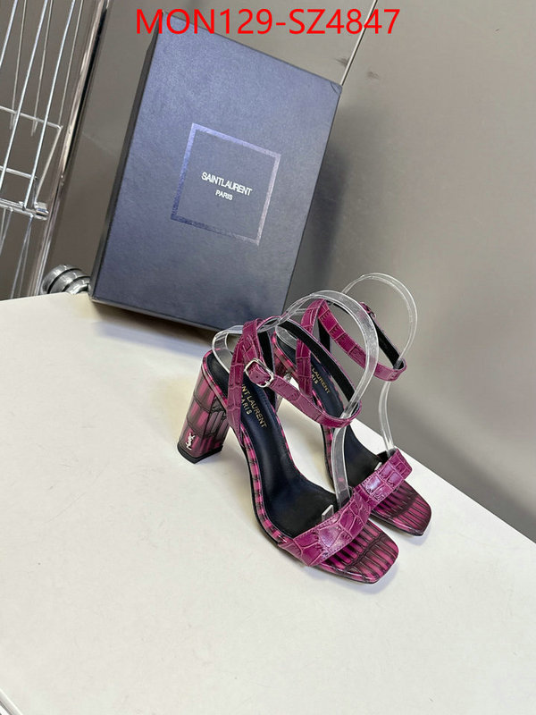 Women Shoes-YSL replica aaaaa+ designer ID: SZ4847 $: 129USD