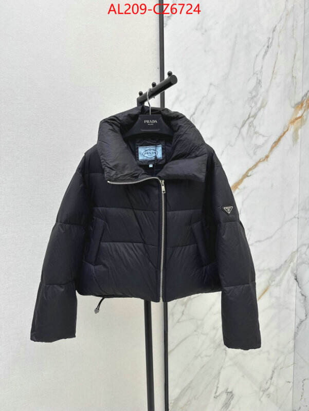 Down jacket Women-Prada cheap replica ID: CZ6724 $: 209USD