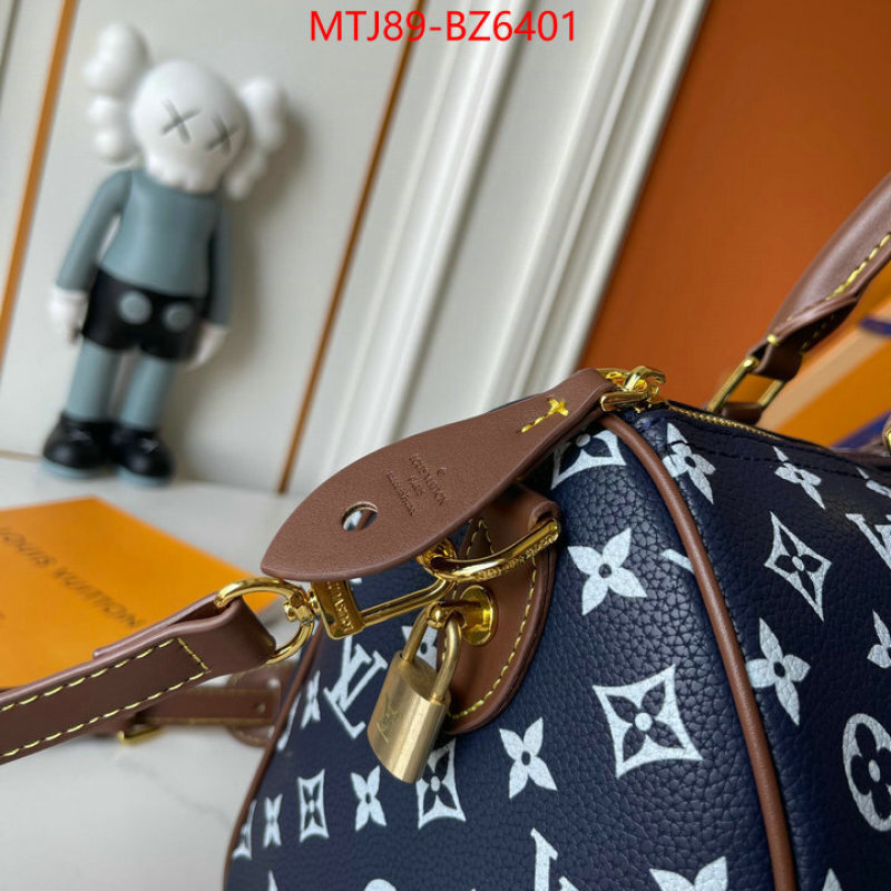 LV Bags(4A)-Speedy- fake high quality ID: BZ6401 $: 89USD,