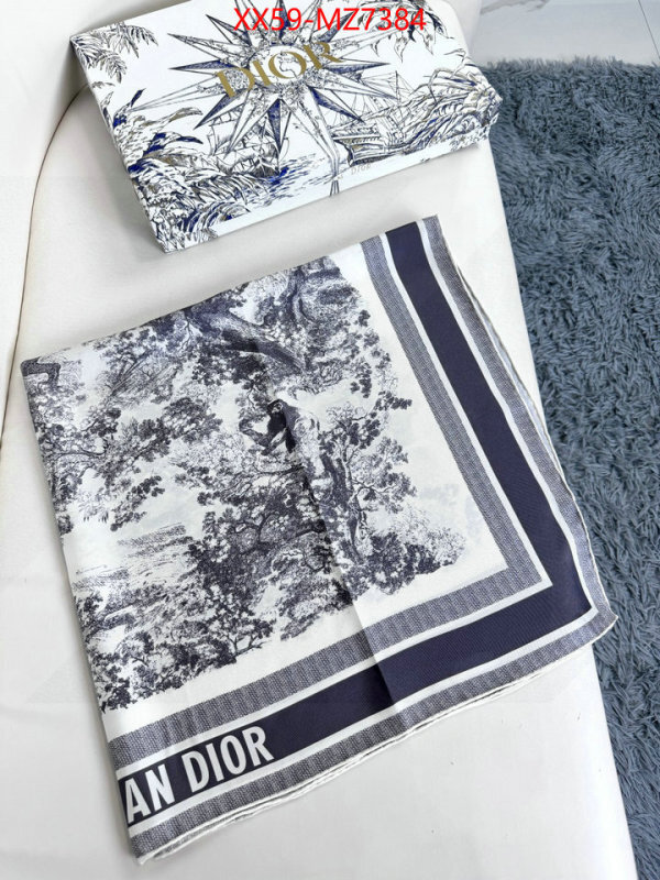 Scarf-Dior high quality aaaaa replica ID: MZ7384 $: 59USD