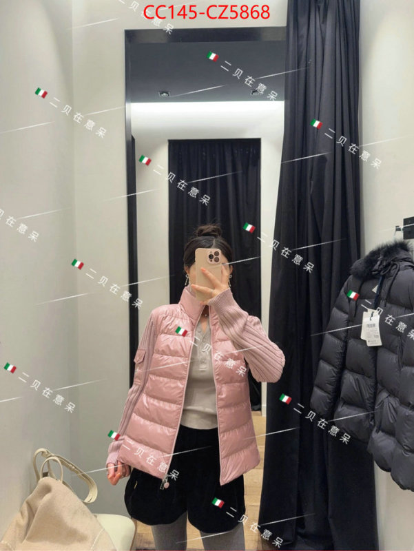 Down jacket Women-Moncler designer wholesale replica ID: CZ5868 $: 145USD