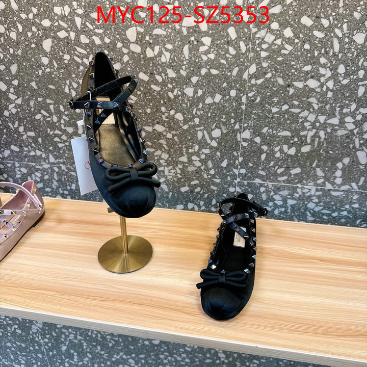 Women Shoes-Valentino aaaaa replica designer ID: SZ5353 $: 125USD
