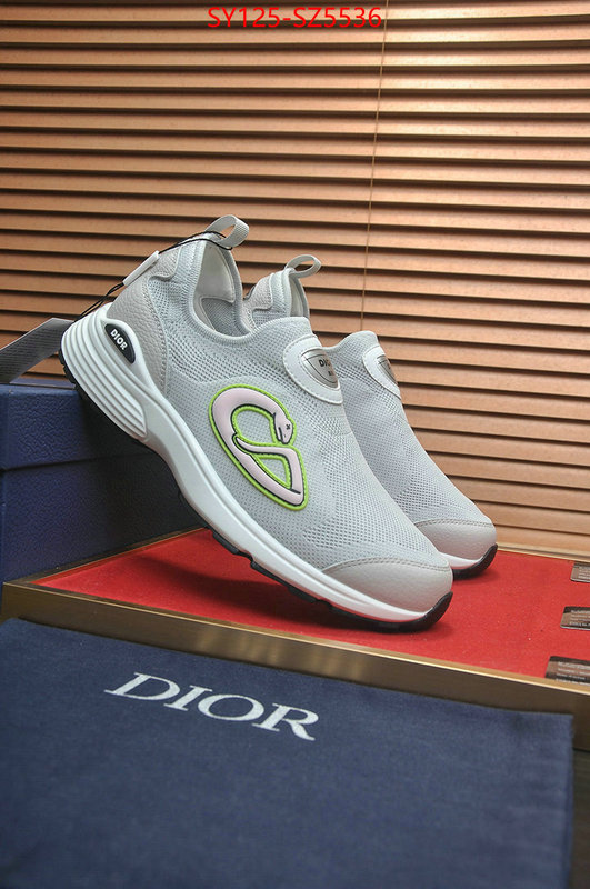 Men shoes-Dior best quality replica ID: SZ5536 $: 125USD
