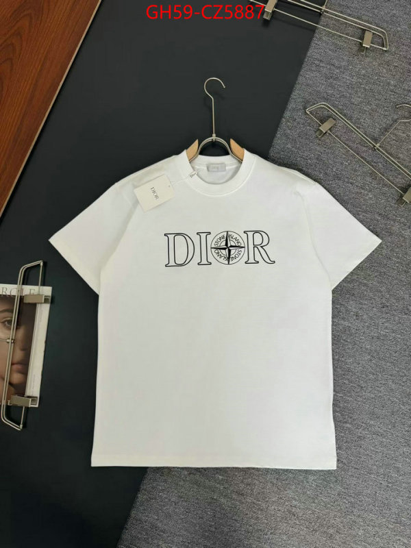Clothing-Dior what is aaaaa quality ID: CZ5887 $: 59USD