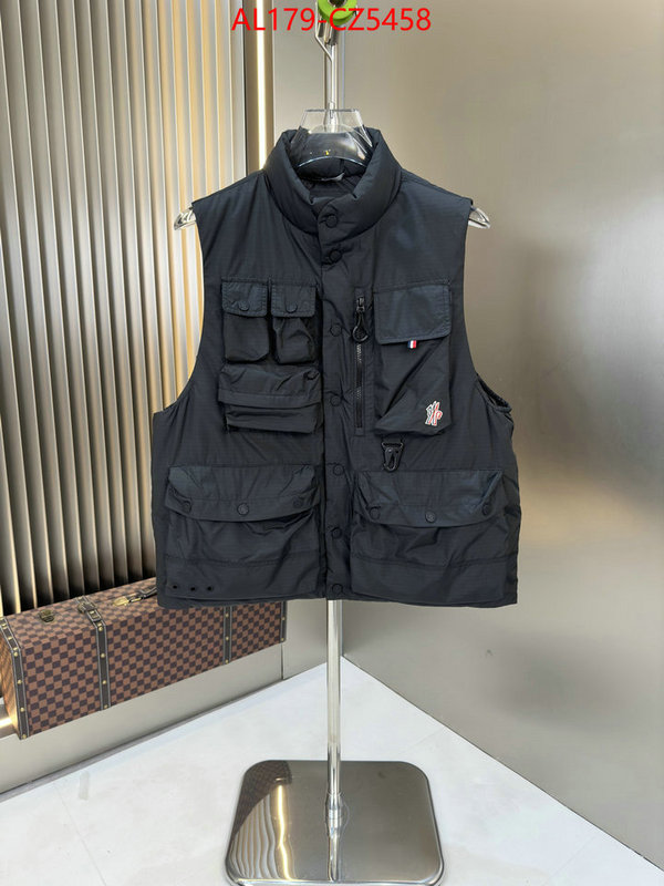 Down jacket Men-Moncler 2024 replica wholesale cheap sales online ID: CZ5458 $: 179USD
