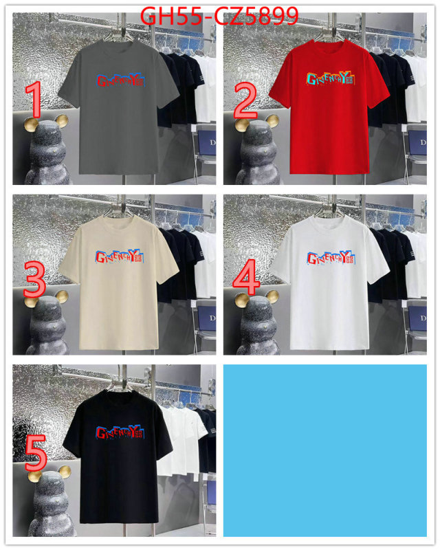 Clothing-Givenchy cheap replica designer ID: CZ5899 $: 55USD