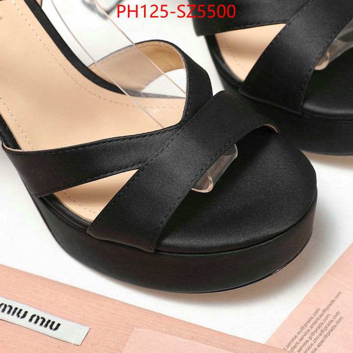 Women Shoes-Miu Miu wholesale designer shop ID: SZ5500 $: 125USD