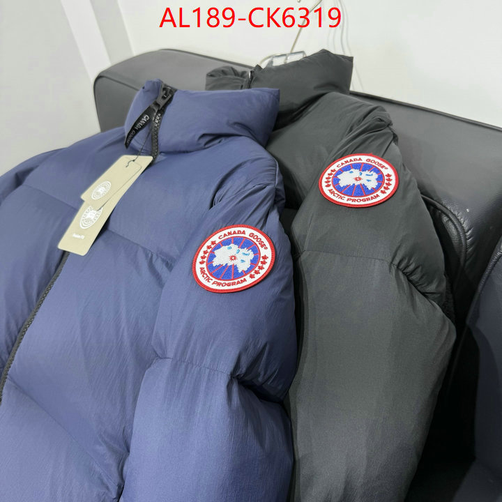 Down jacket Men-Canada Goose what is top quality replica ID: CK6319 $: 189USD