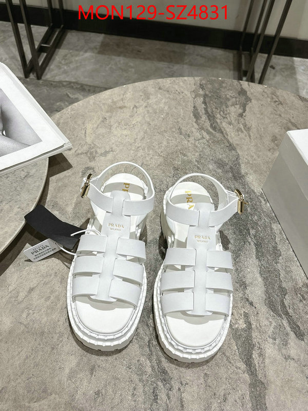 Women Shoes-Prada highest quality replica ID: SZ4831 $: 129USD