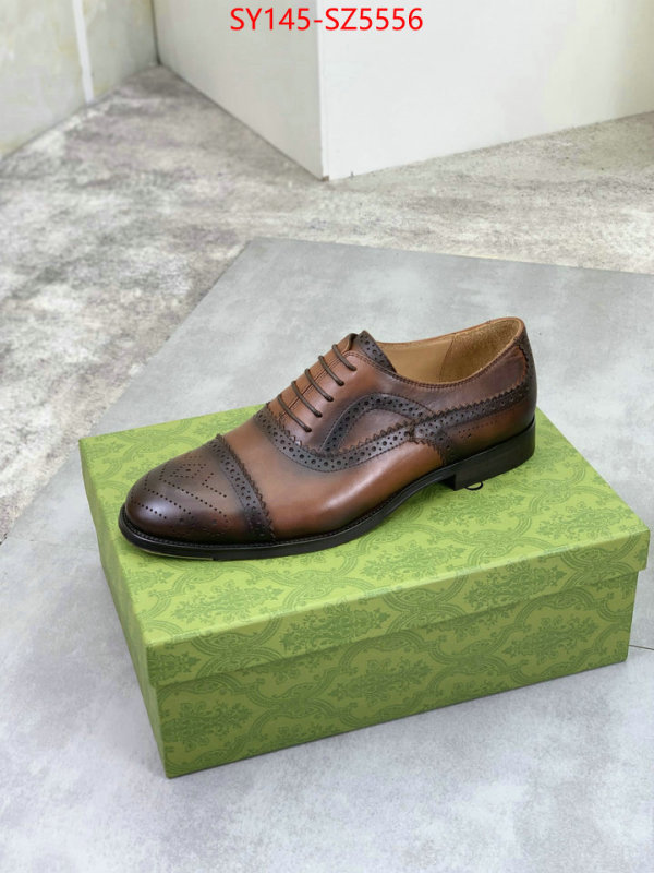 Men Shoes-Gucci fake high quality ID: SZ5556 $: 145USD