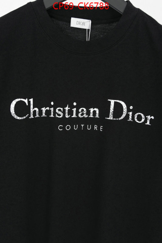 Clothing-Dior highest quality replica ID: CK6788 $: 69USD