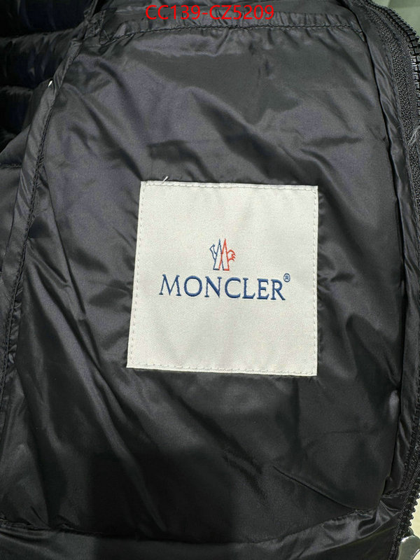 Down jacket Women-Moncler buy luxury 2024 ID: CZ5209 $: 139USD