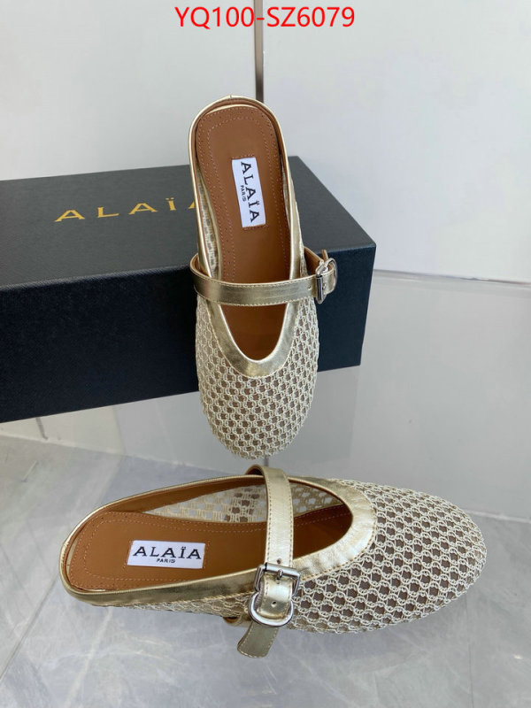 Women Shoes-ALAIA top grade ID: SZ6079 $: 100USD