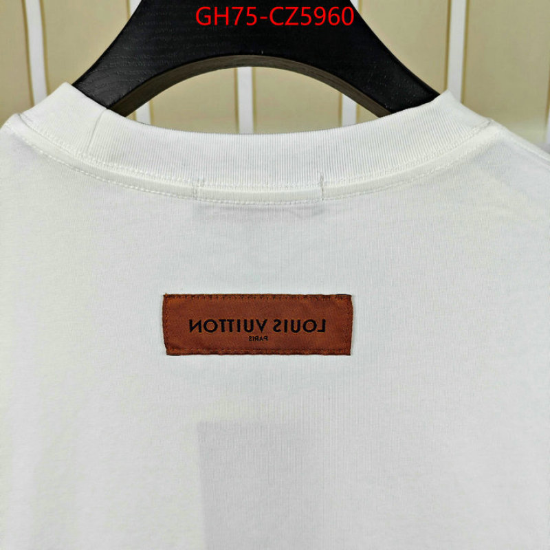 Clothing-LV what's the best to buy replica ID: CZ5960 $: 75USD