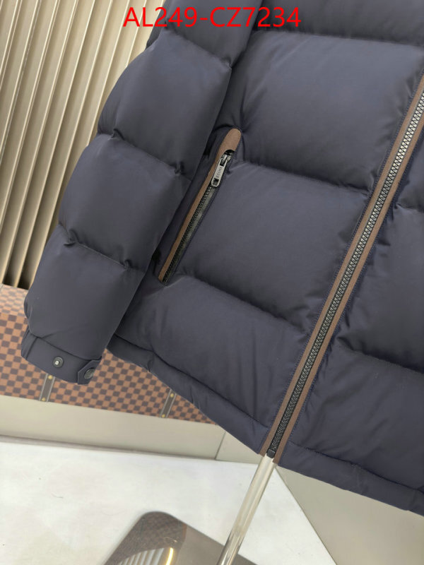 Down jacket Men-Zegna wholesale sale ID: CZ7234 $: 249USD