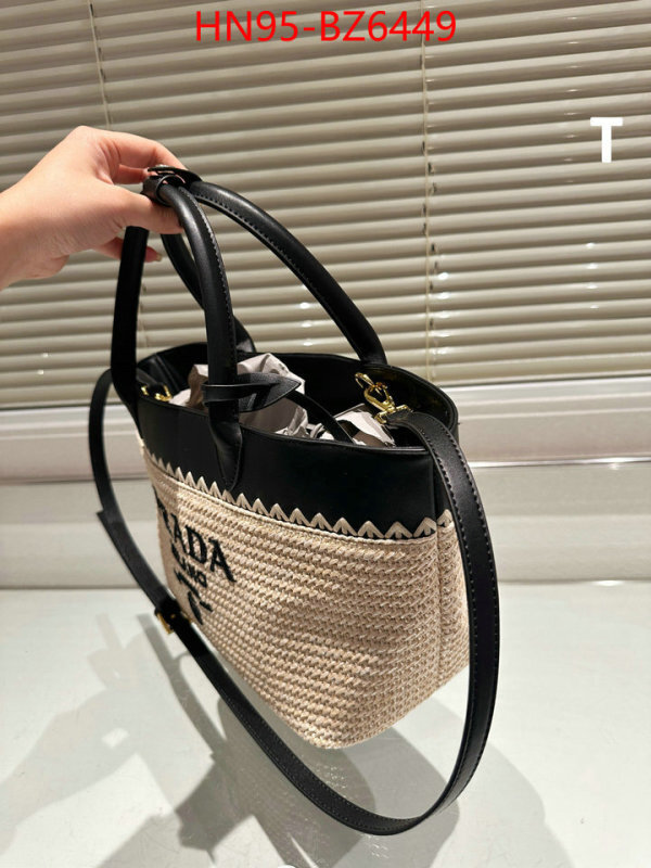 Prada Bags(4A)-Handbag- 1:1 replica wholesale ID: BZ6449 $: 95USD,
