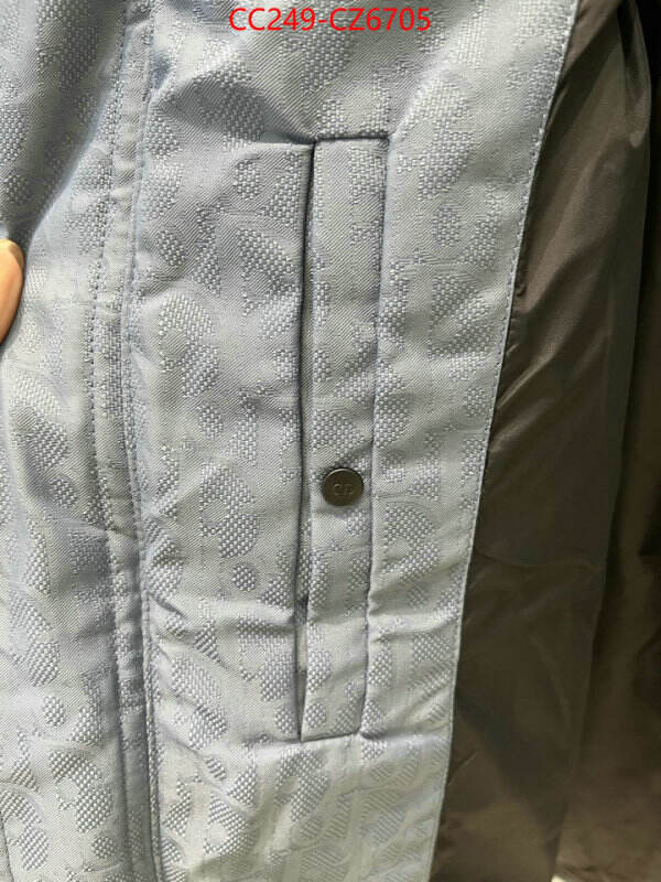 Down jacketMen-Dior high quality customize ID: CZ6705 $: 249USD
