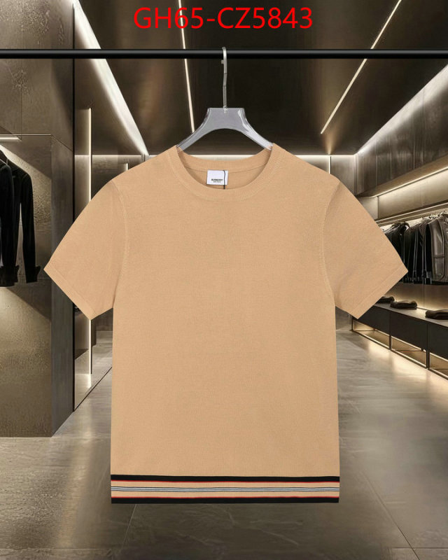 Clothing-Burberry best quality fake ID: CZ5843 $: 65USD
