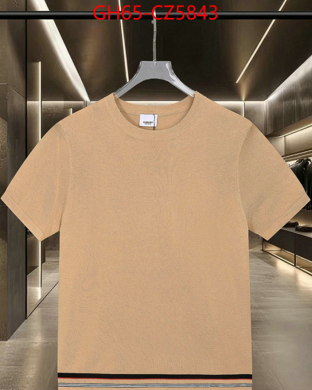 Clothing-Burberry best quality fake ID: CZ5843 $: 65USD