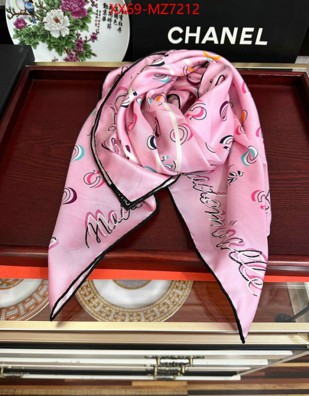 Scarf-Chanel buy high-quality fake ID: MZ7212 $: 69USD