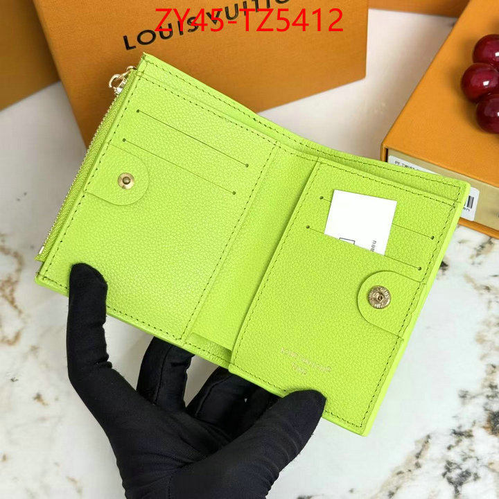 LV Bags(4A)-Wallet top sale ID: TZ5412 $: 45USD,