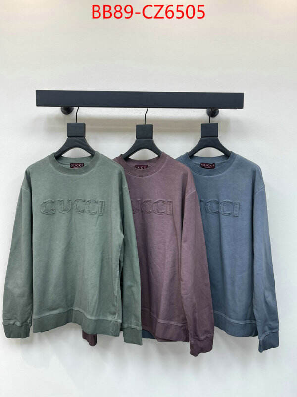 Clothing-Gucci customize best quality replica ID: CZ6505 $: 89USD