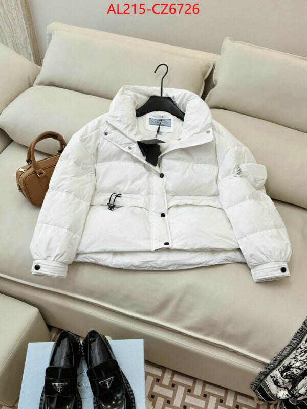 Down jacket Women-Prada replica wholesale ID: CZ6726 $: 215USD