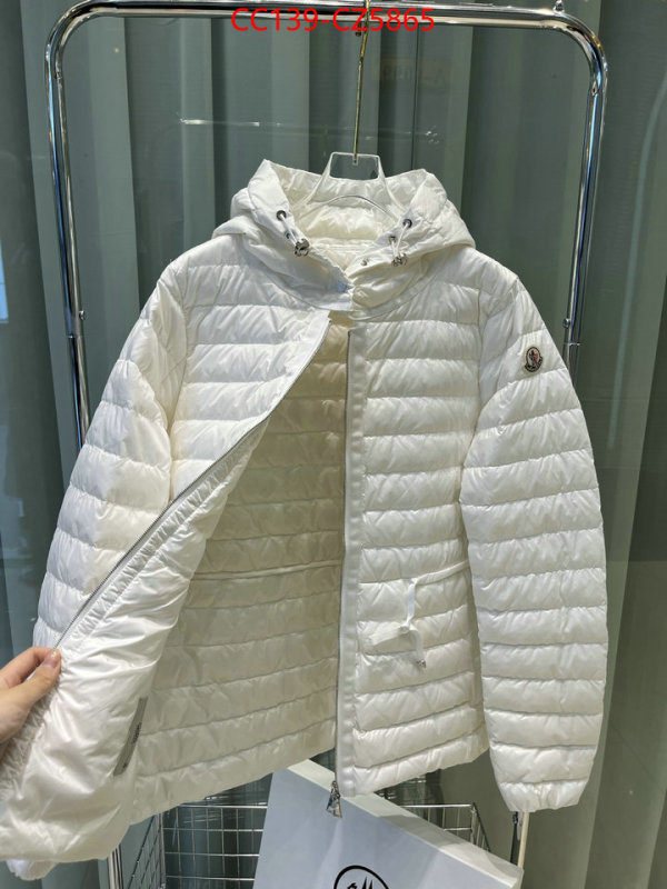 Down jacket Women-Moncler top quality website ID: CZ5865 $: 139USD