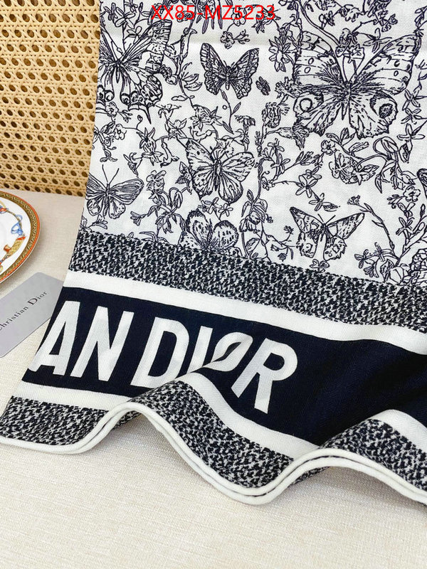 Scarf-Dior cheap wholesale ID: MZ5233 $: 85USD